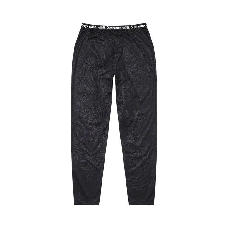 Supreme x The North Face Base Layer Pant Black Dragon