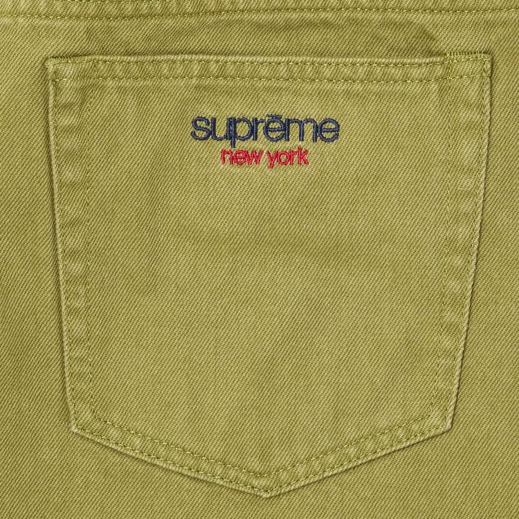 Supreme Baggy Jean Light Olive
