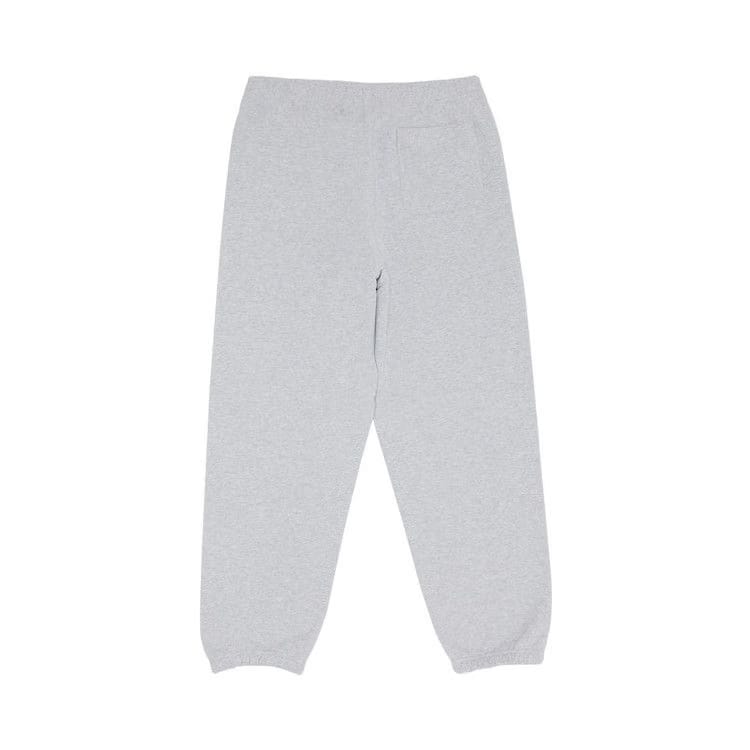 Supreme Satin Appliqué Sweatpant Ash Grey