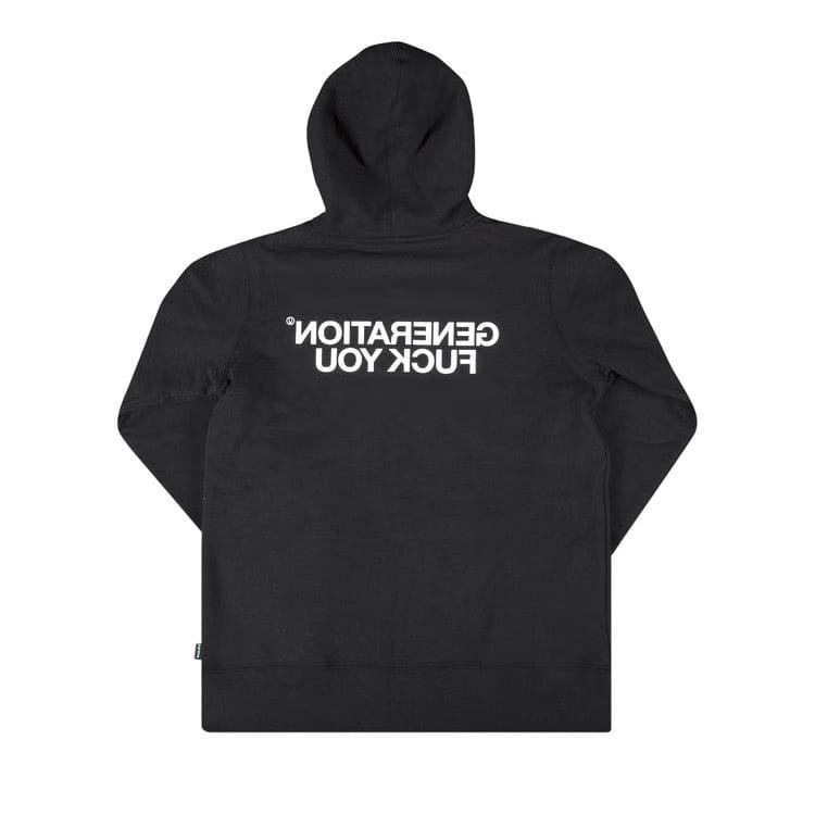 Supreme x Undercover Generation Fuck You Zip Up Sweat Black