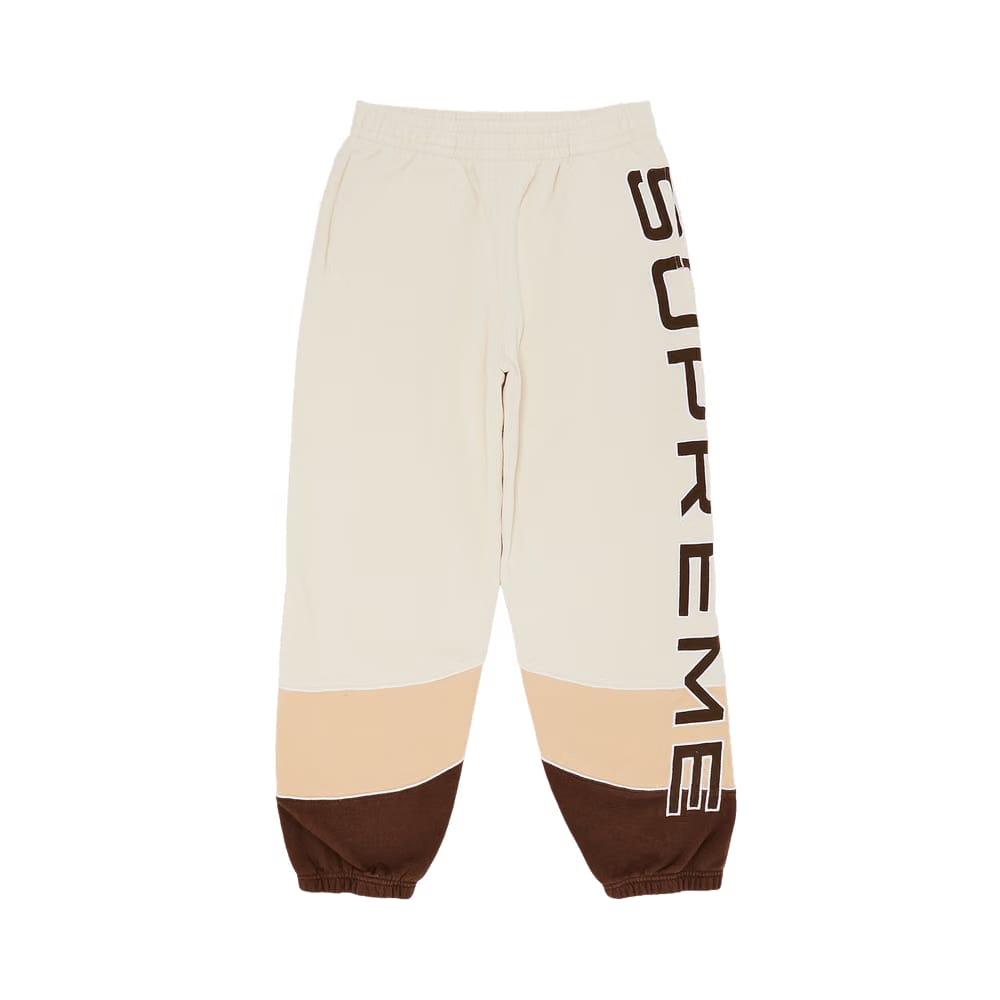 Supreme Paneled Sweatpant Natural