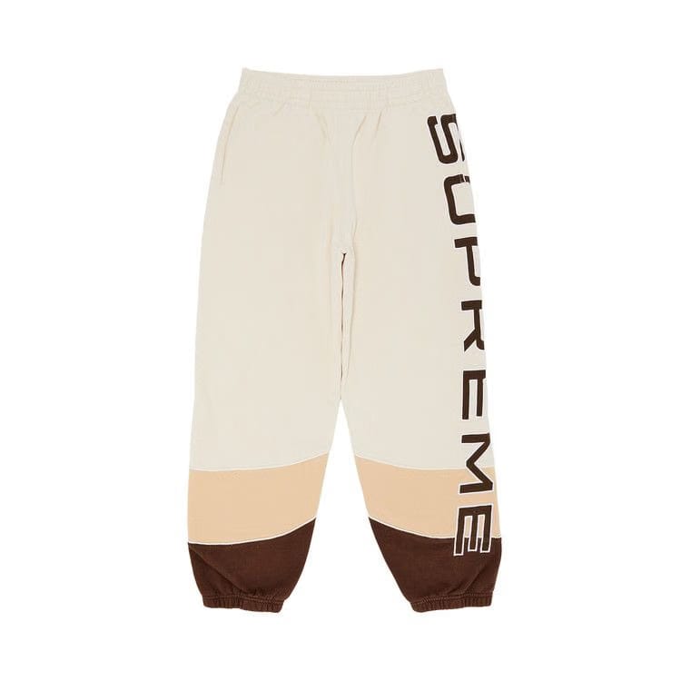 Supreme Paneled Sweatpant Natural
