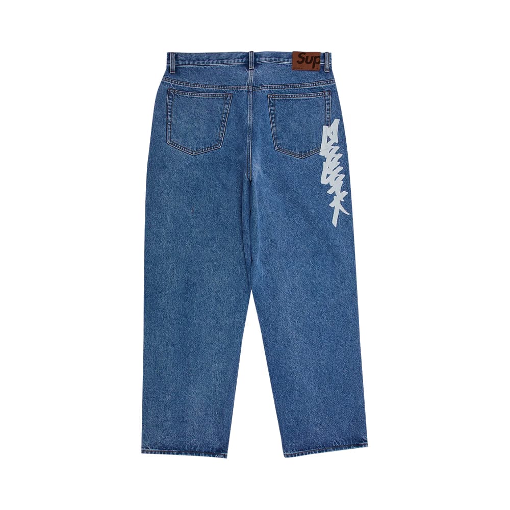 Supreme x Zoo York Baggy Jean Washed Indigo