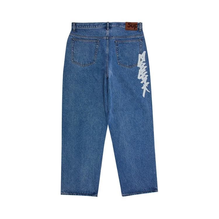 Supreme x Zoo York Baggy Jean Washed Indigo