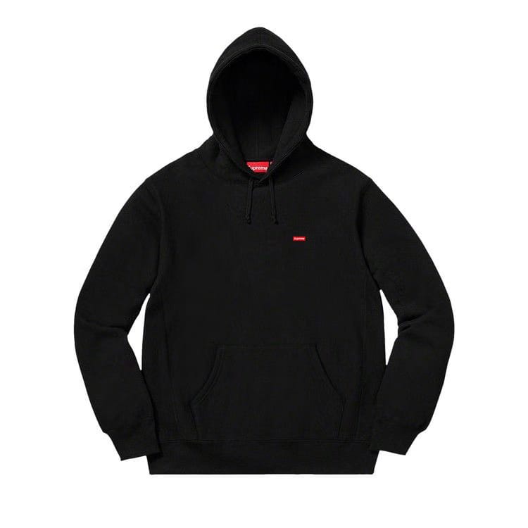 Supreme Small Box Hoodie Black