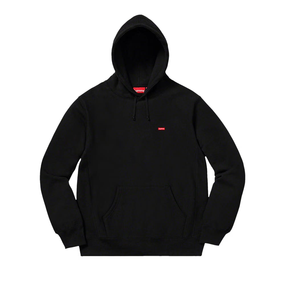 Supreme Small Box Hoodie Black