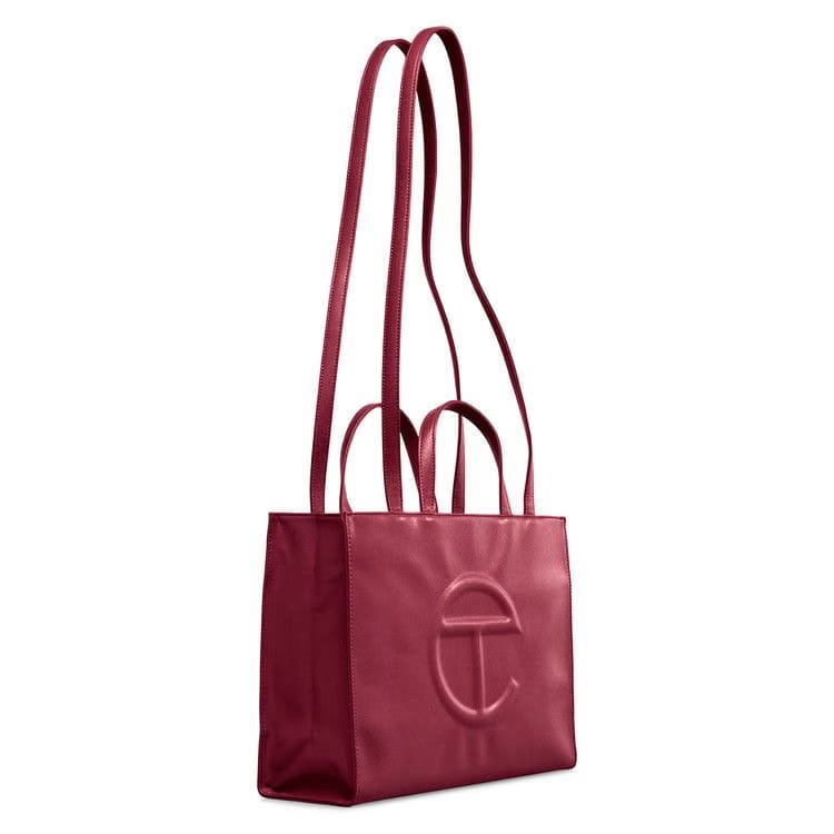 Telfar Medium Shopping Bag Oxblood