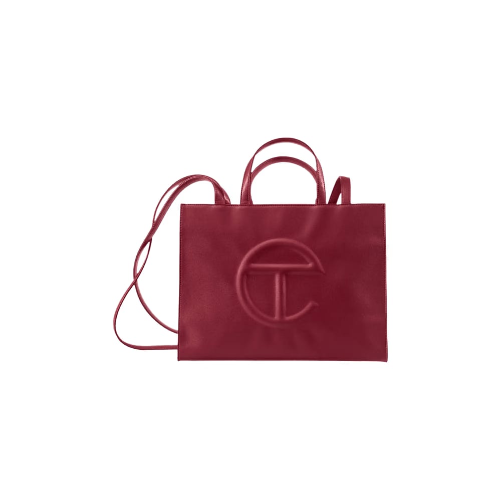 Telfar Medium Shopping Bag Oxblood
