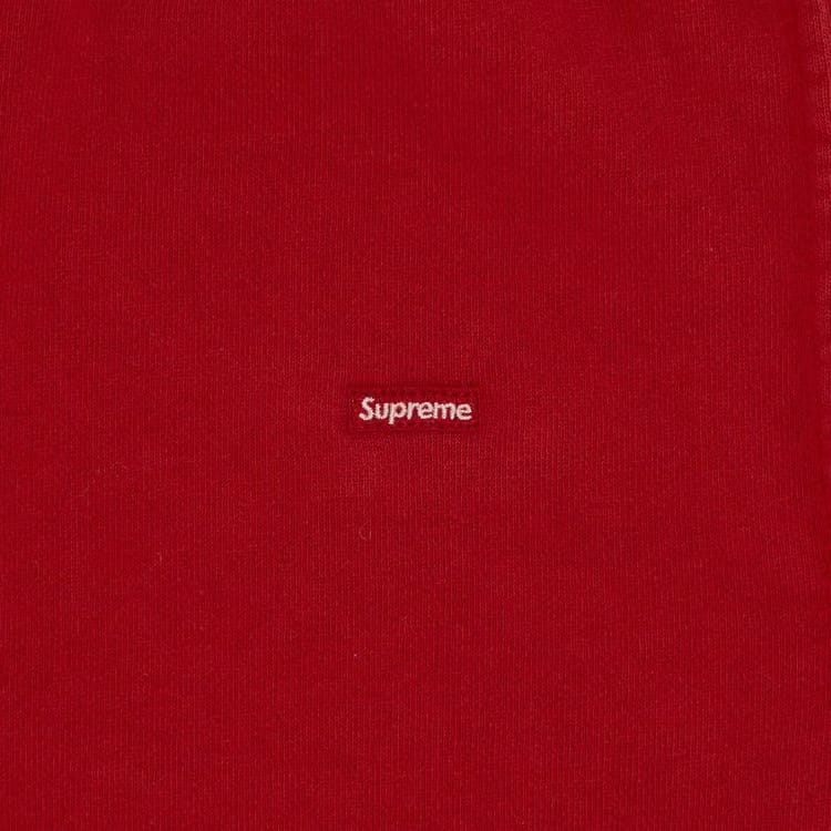Supreme Overdyed Small Box Sweatshort Red