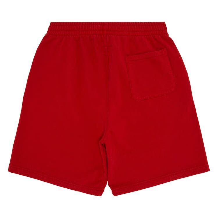 Supreme Overdyed Small Box Sweatshort Red