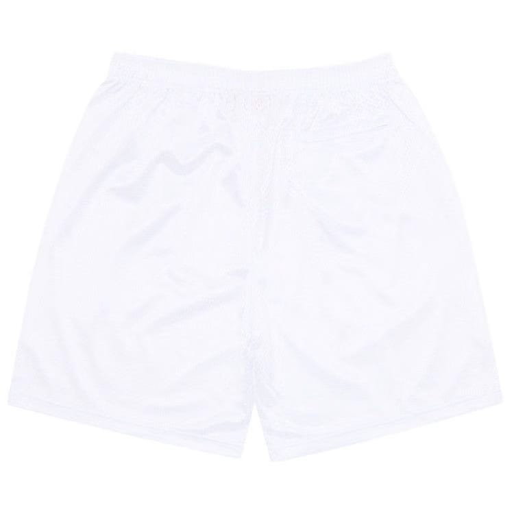 Supreme Small Box Baggy Mesh Shorts White