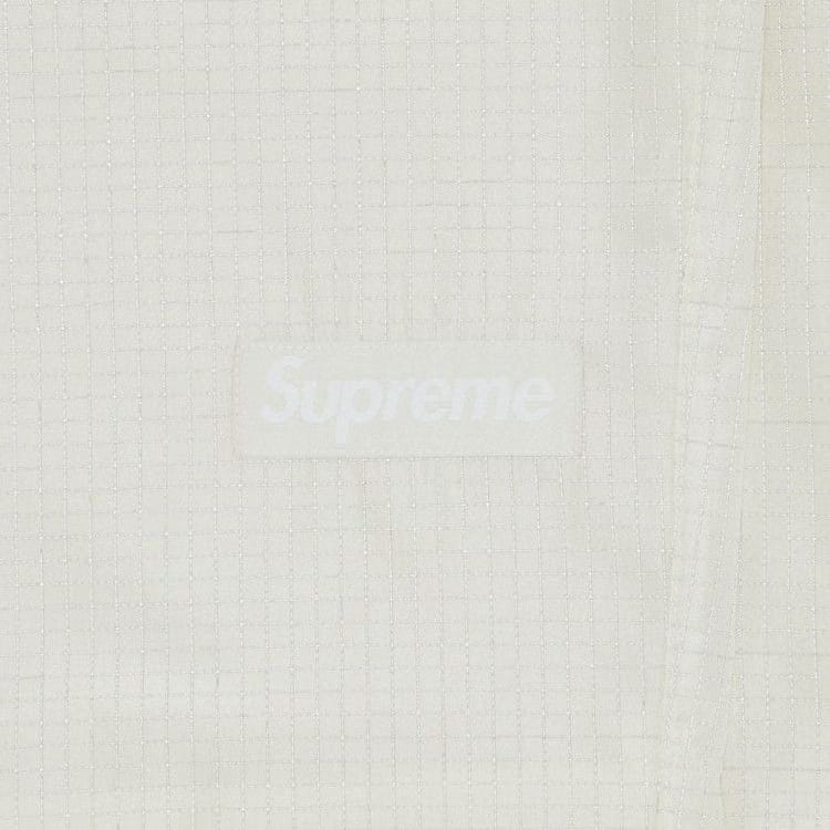 Supreme Reflective Ripstop Track Pant White