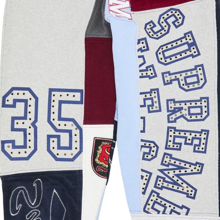 Supreme Patchwork Sweatpant Navy