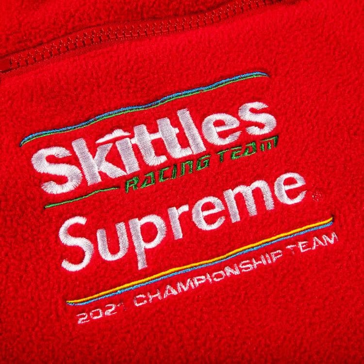 Supreme x Skittles x Polartec Pant Red