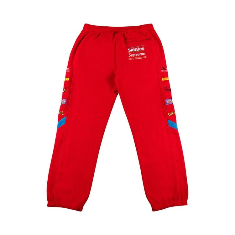 Supreme x Skittles x Polartec Pant Red