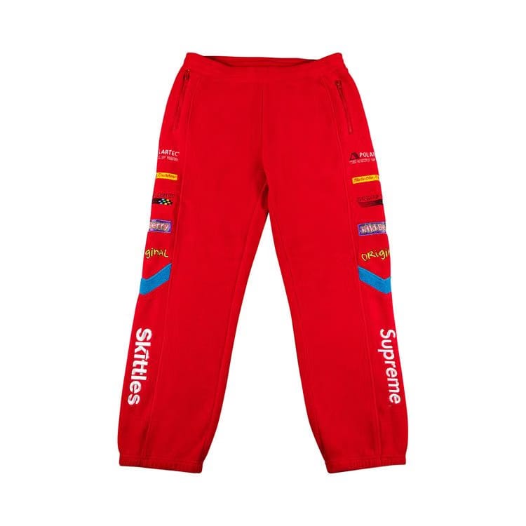 Supreme x Skittles x Polartec Pant Red