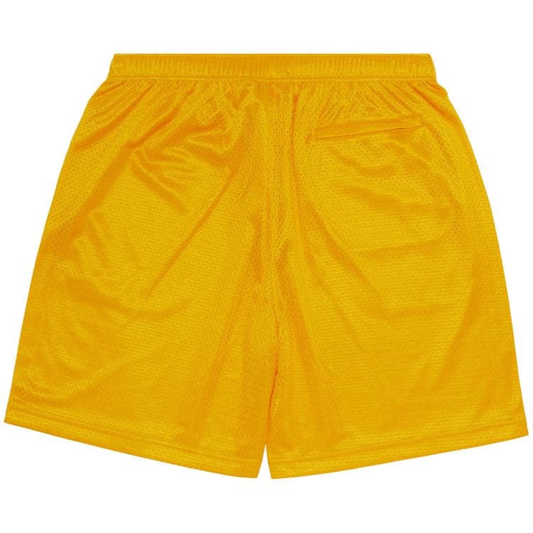 Supreme Small Box Baggy Mesh Shorts Gold
