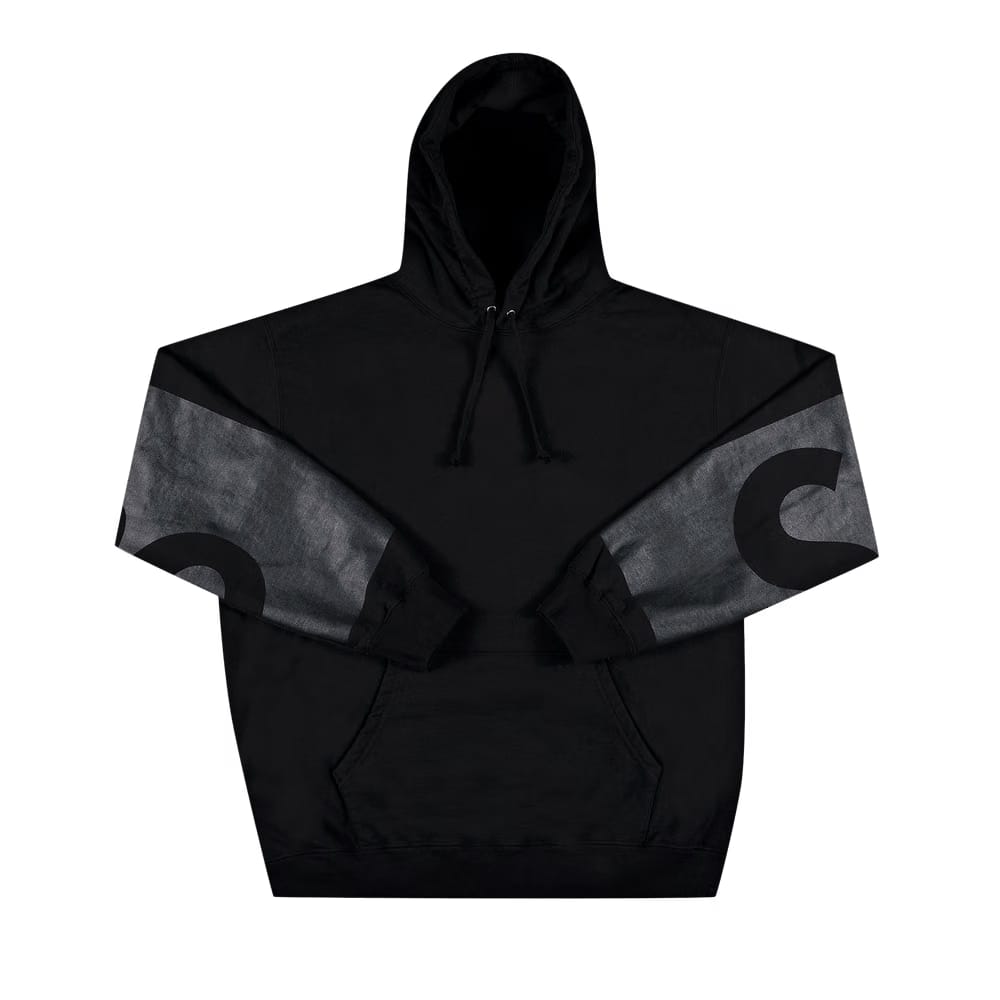Supreme Big Logo Hoodie Black