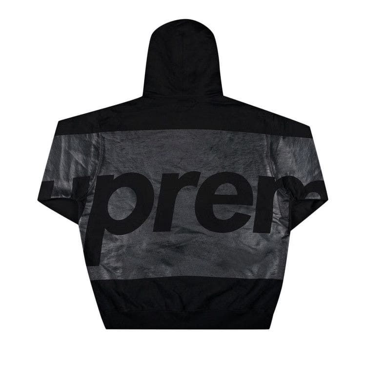 Supreme Big Logo Hoodie Black