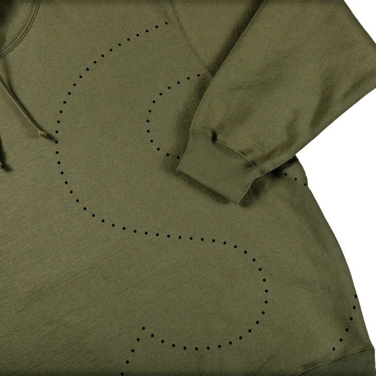 Supreme Laser Cut S Logo Hoodie Light Olive