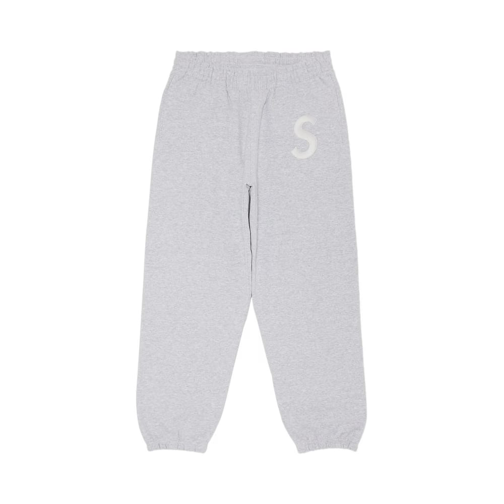 Supreme S Logo Sweatpant Ash Grey