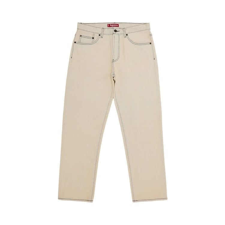 Supreme Regular Jean Bleached