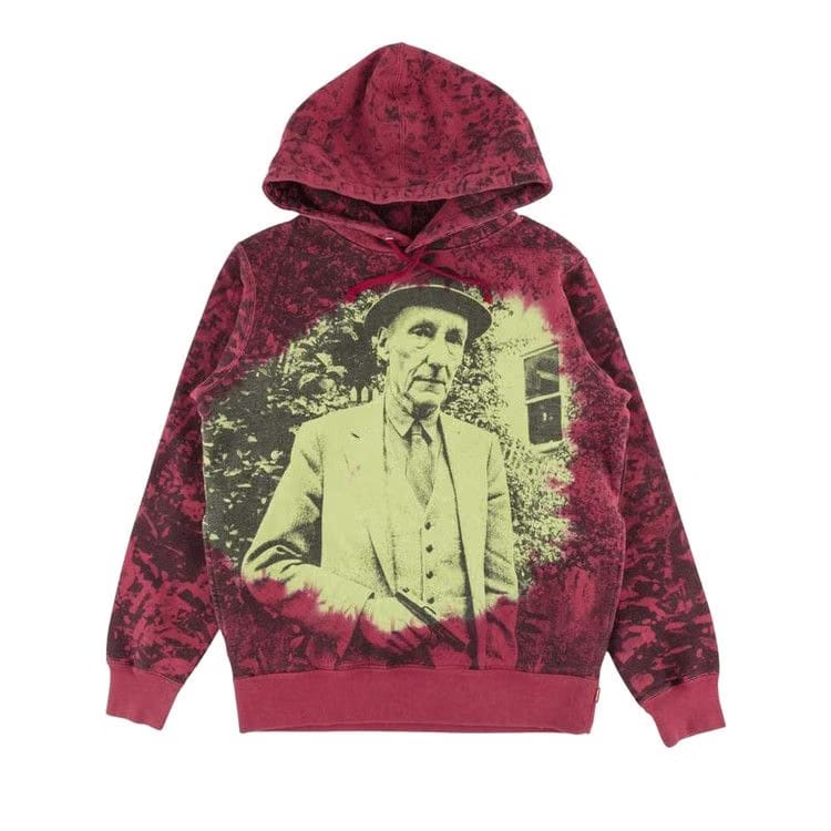 Supreme Burroughs Hoodie Burgundy