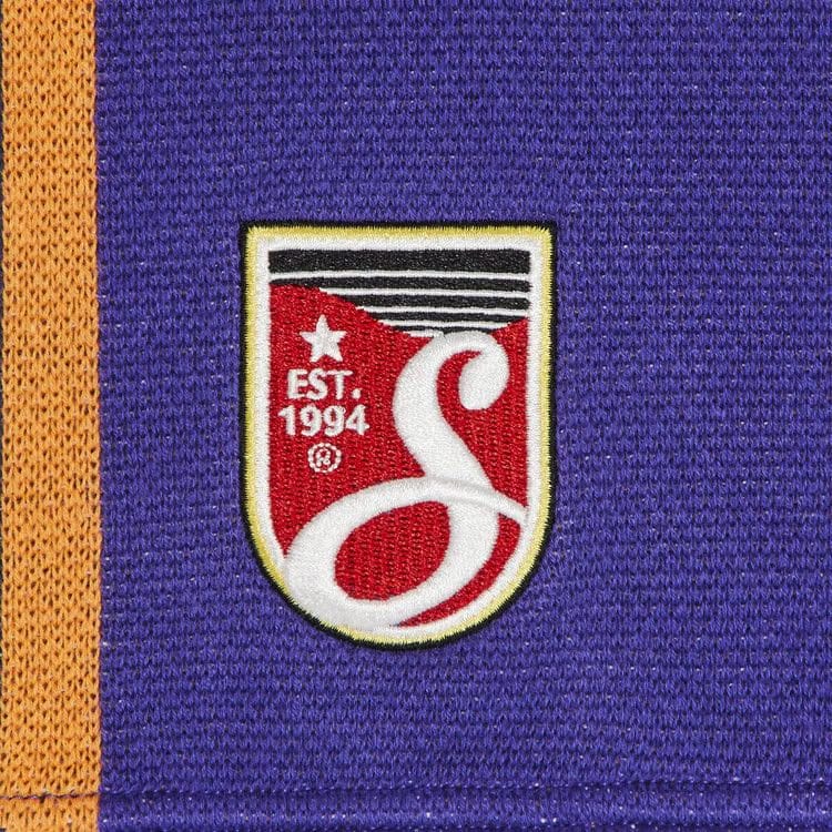 Supreme x Umbro Knit Soccer Shorts Purple