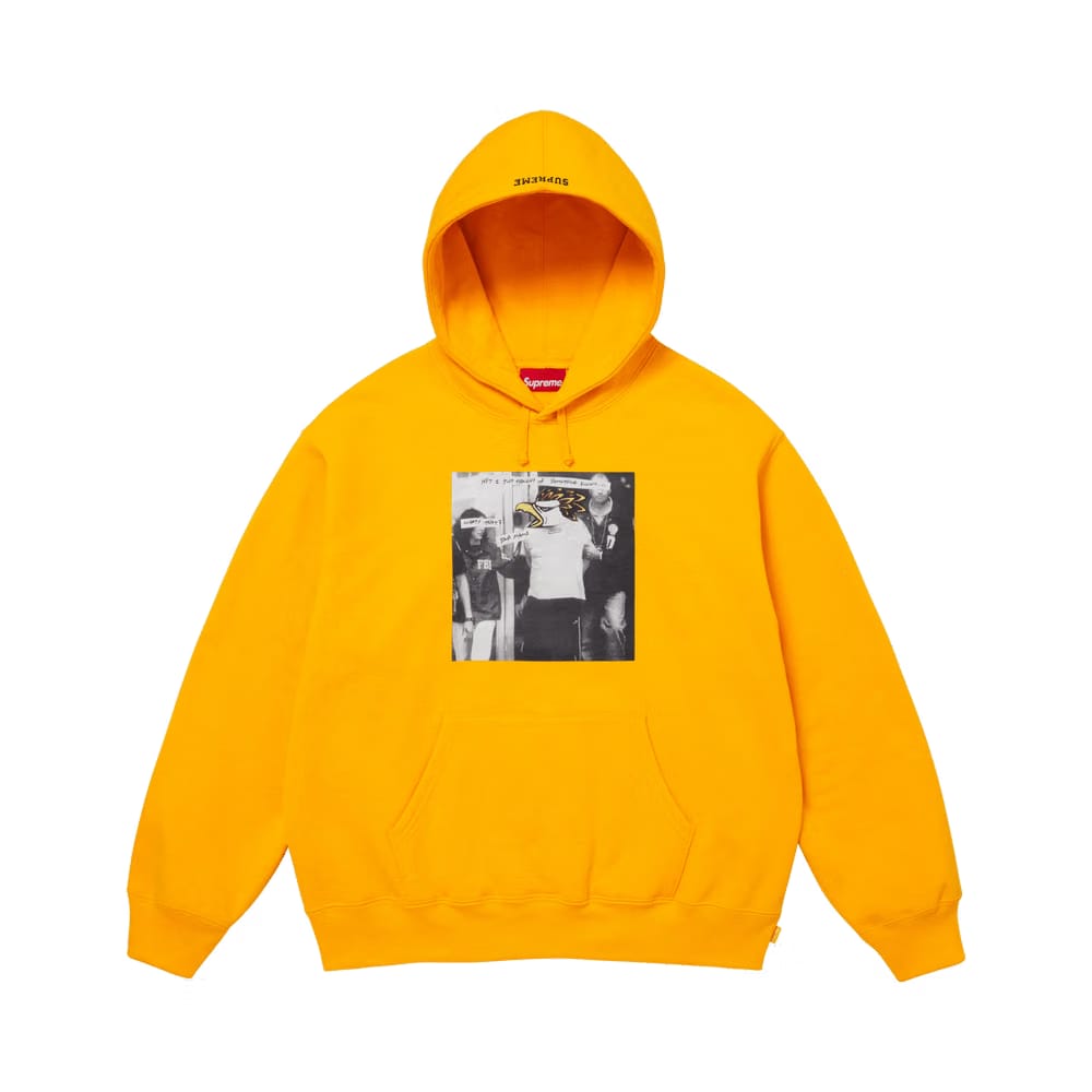 Supreme x Antihero Hoodie Bright Gold