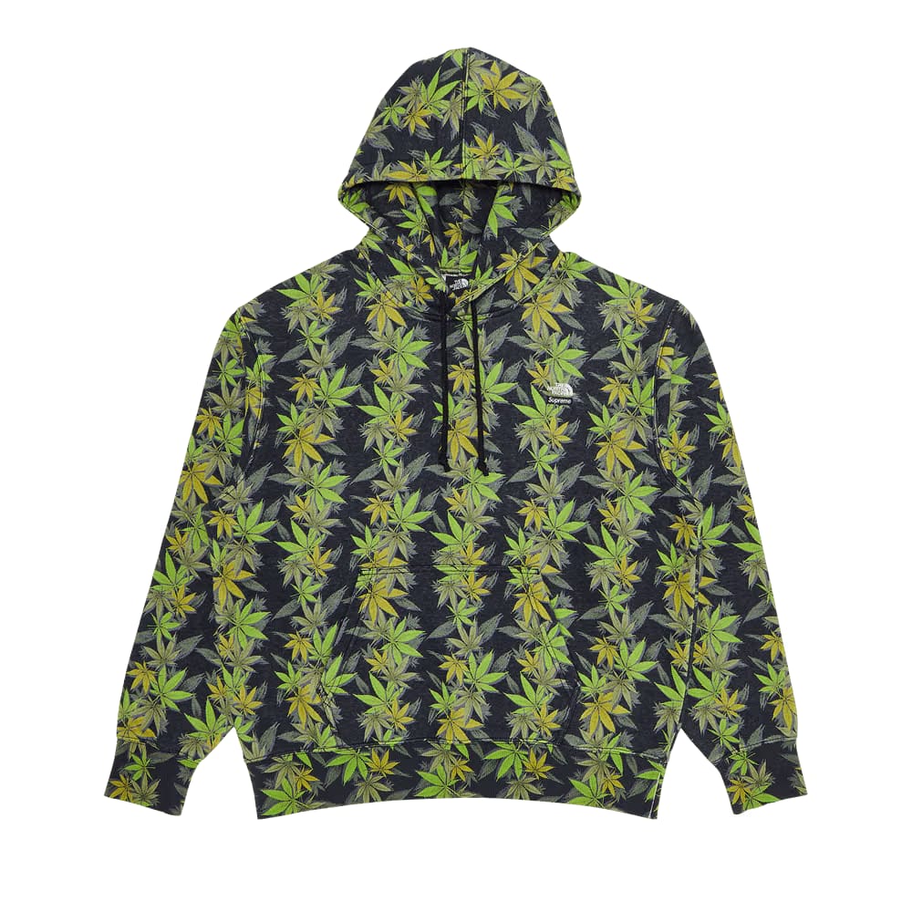 Supreme x The North Face Leaf Hoodie Black