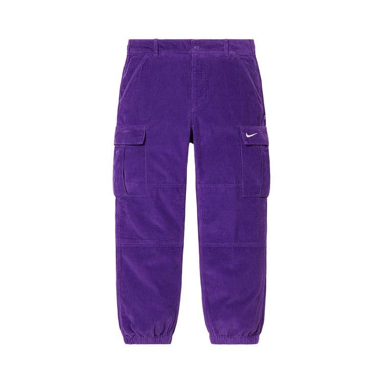 Supreme x Nike Arc Corduroy Cargo Pant Purple