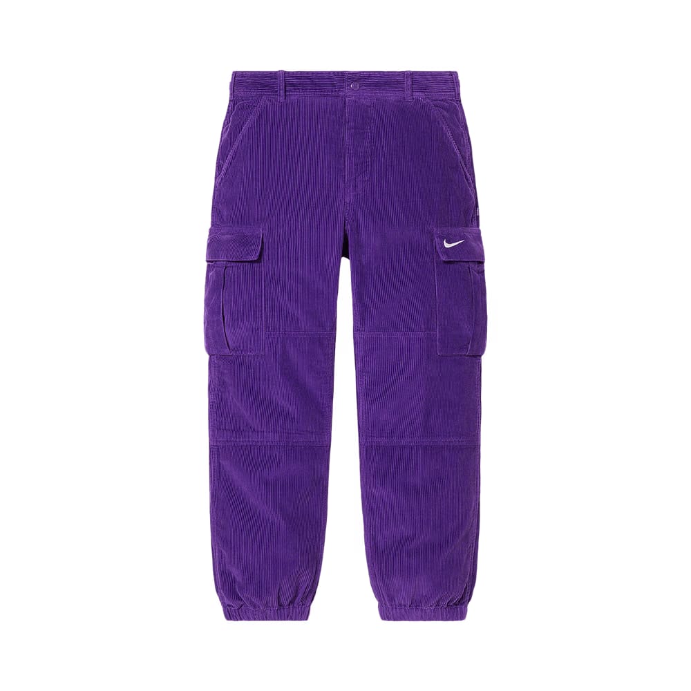 Supreme x Nike Arc Corduroy Cargo Pant Purple