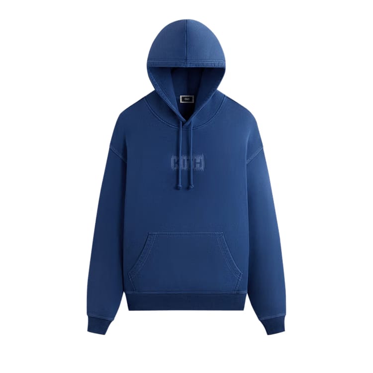 Kith Stitch Classic Logo Nelson Hoodie Cyanotype Price in India