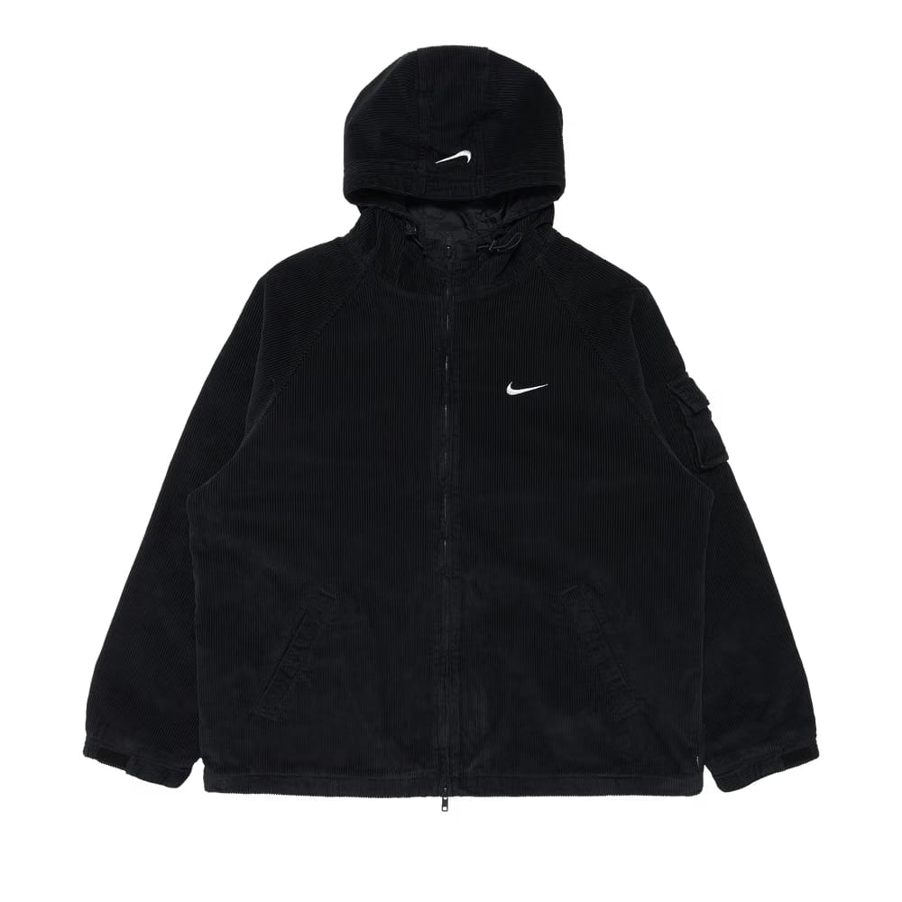 Supreme x Nike Arc Corduroy Hooded Jacket Black