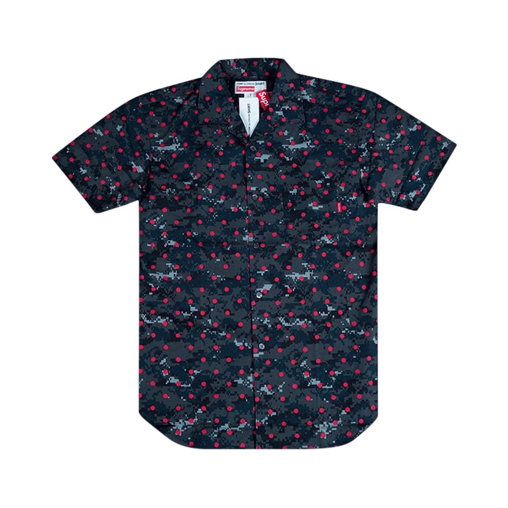 Supreme x Comme des Garçons SHIRT Loop Collared Navy