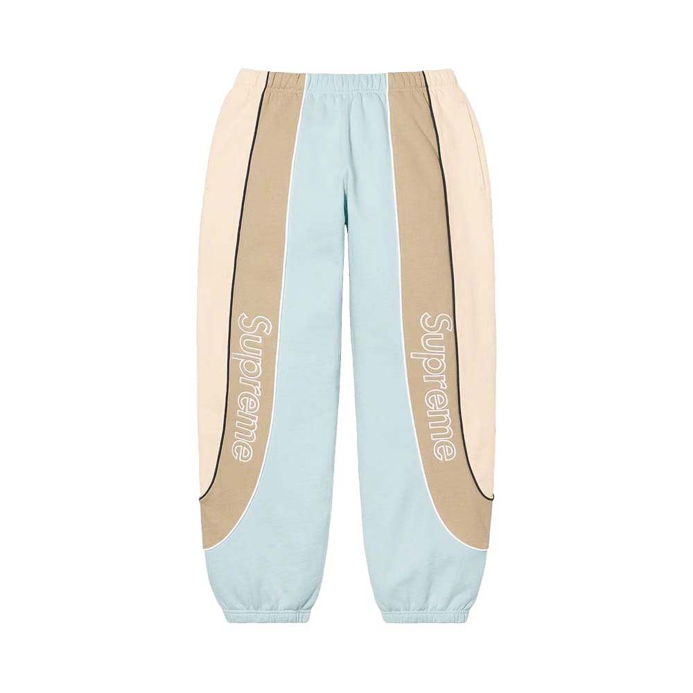 Supreme Track Paneled Sweatpant Pale Blue