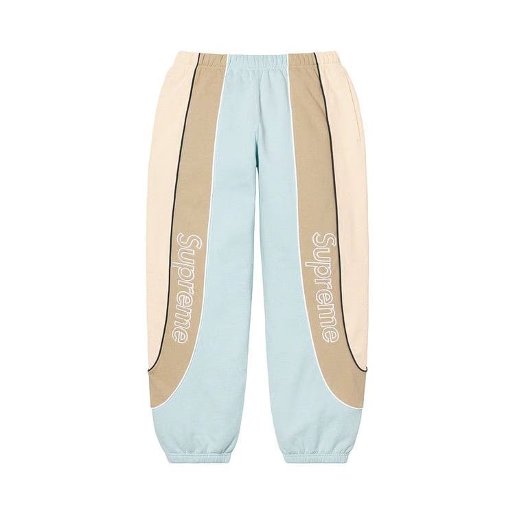Supreme Track Paneled Sweatpant Pale Blue