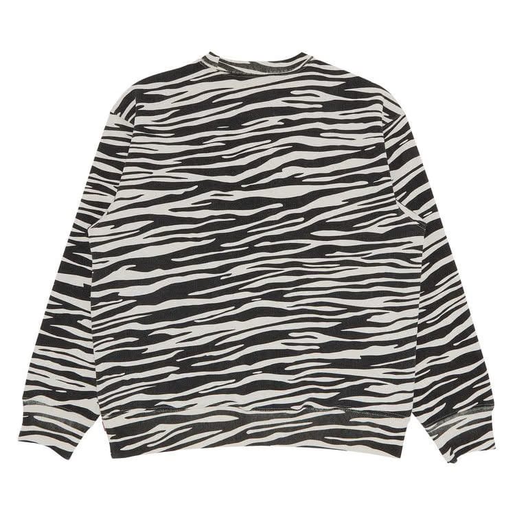 Supreme Box Logo Crewneck Zebra