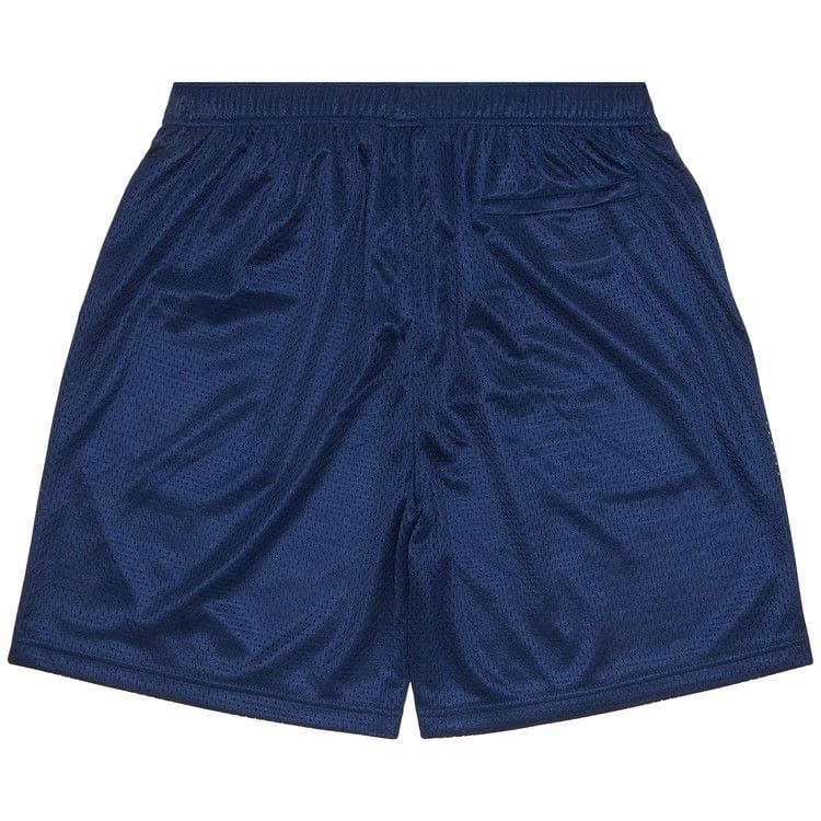Supreme Small Box Baggy Mesh Shorts Navy
