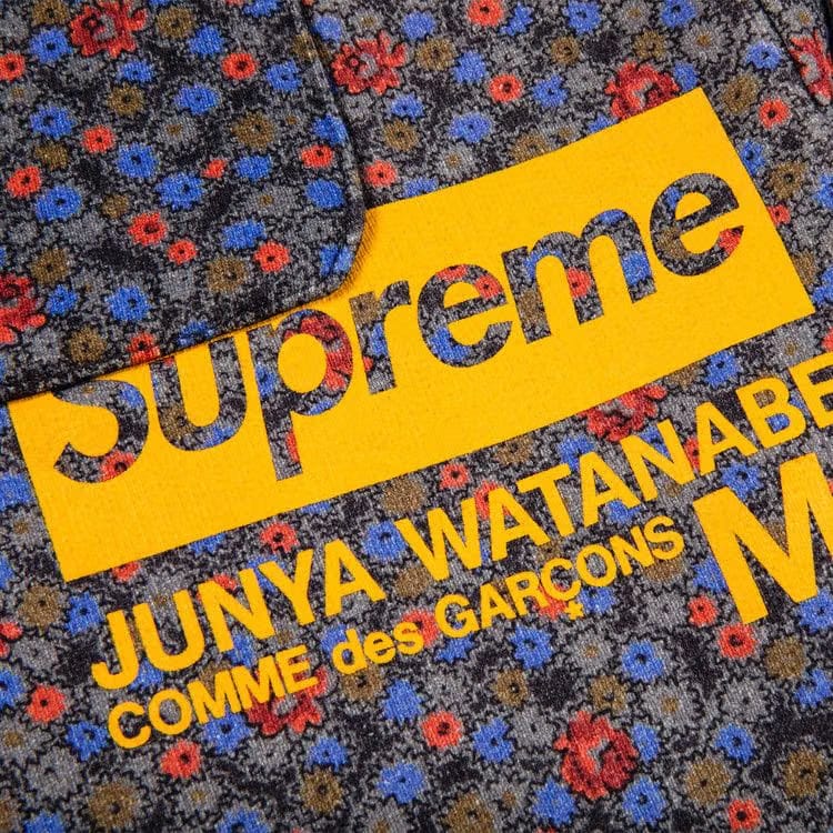 Supreme x Junya Watanabe x Comme des Garçons MAN Sweatpant Black Flowers