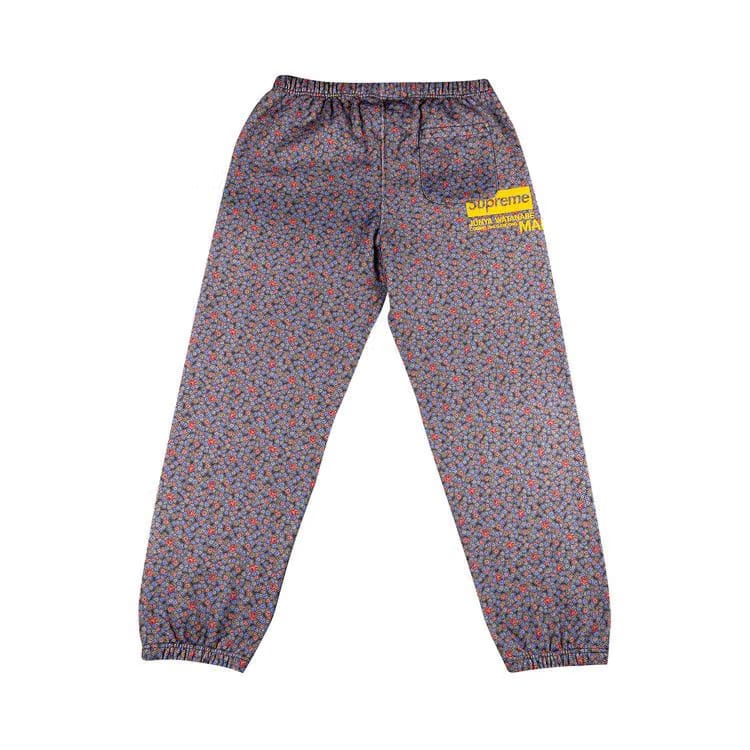 Supreme x Junya Watanabe x Comme des Garçons MAN Sweatpant Black Flowers