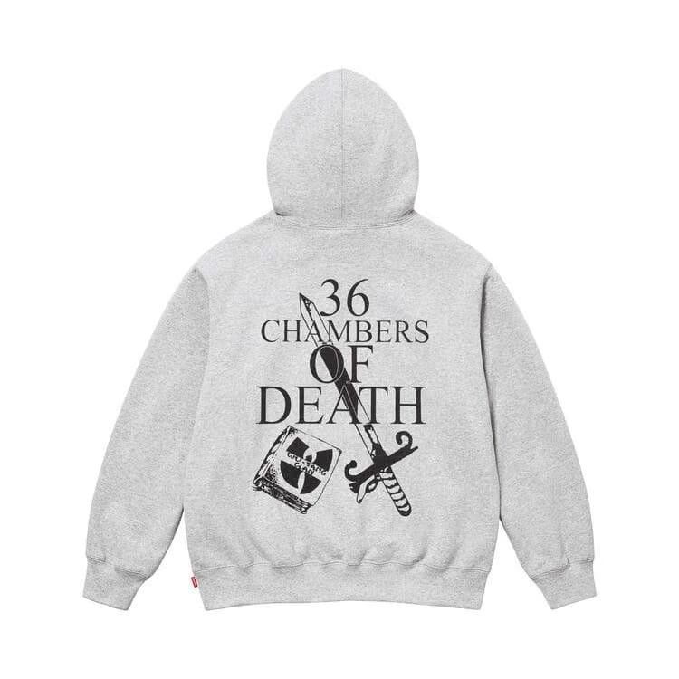 Supreme x Wu-Tang Clan Hoodie Ash Grey