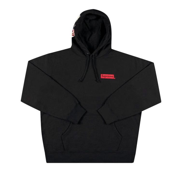 Supreme Instant High Patches Hoodie Black