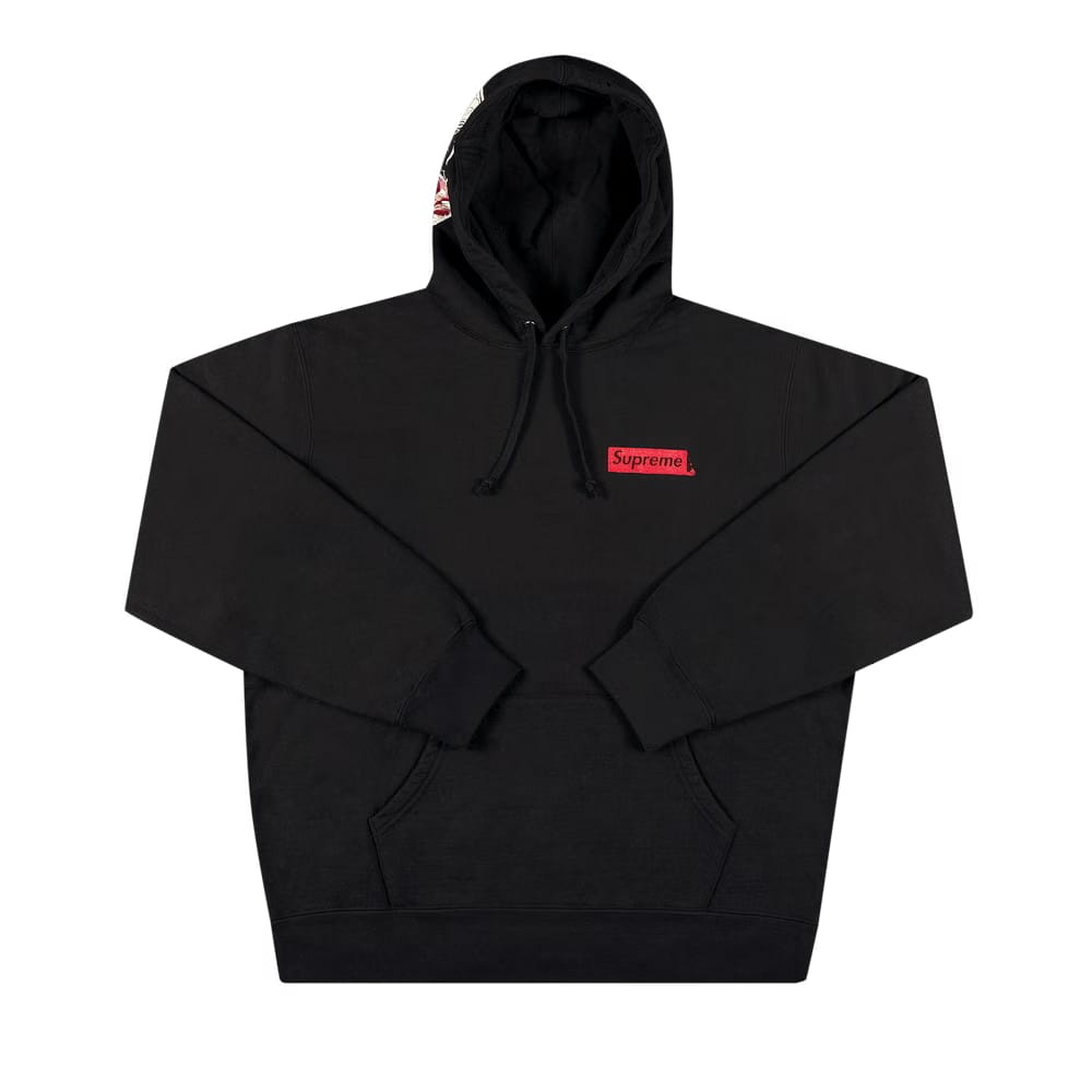 Supreme Instant High Patches Hoodie Black