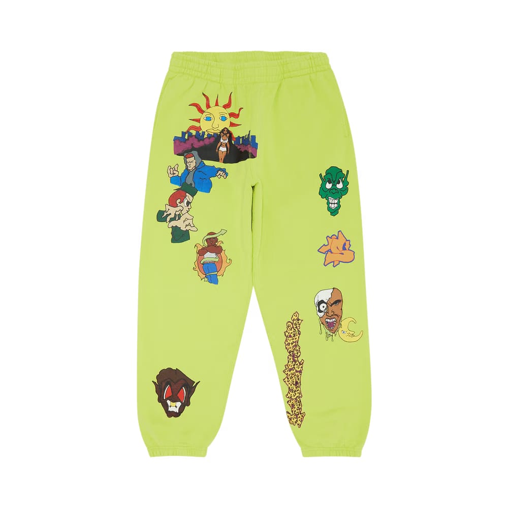 Supreme Sunrise Sweatpant Acid Green
