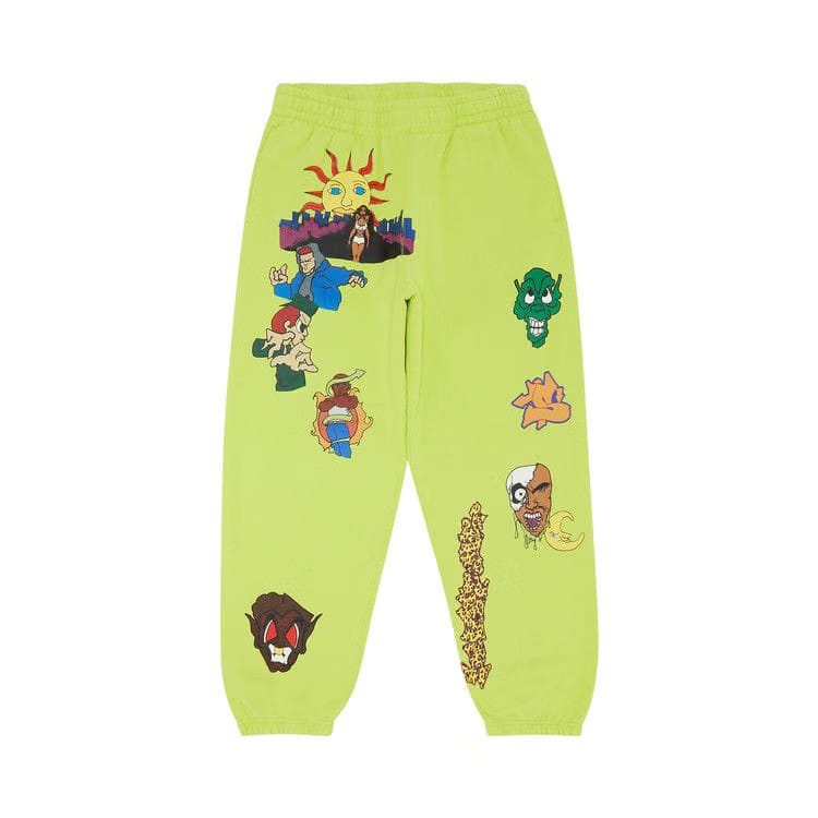 Supreme Sunrise Sweatpant Acid Green