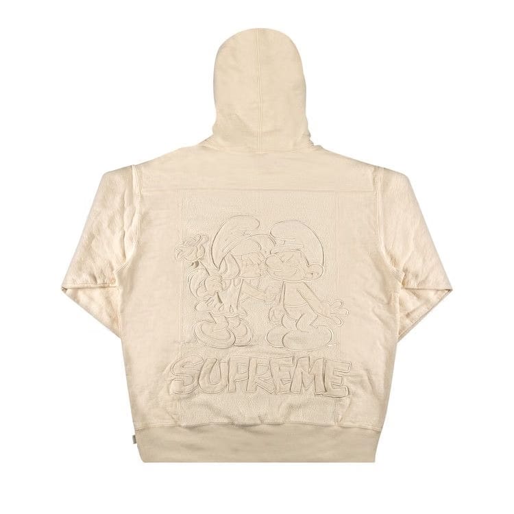Supreme x Smurfs Hoodie Natural