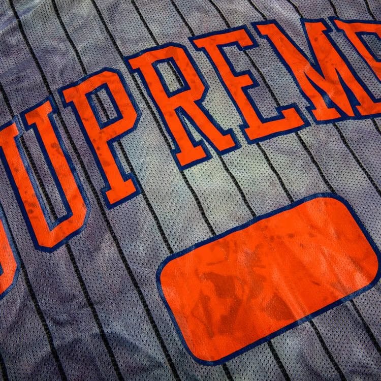 Supreme Dyed Basketball Jersey Royal