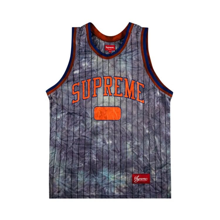 Supreme Dyed Basketball Jersey Royal