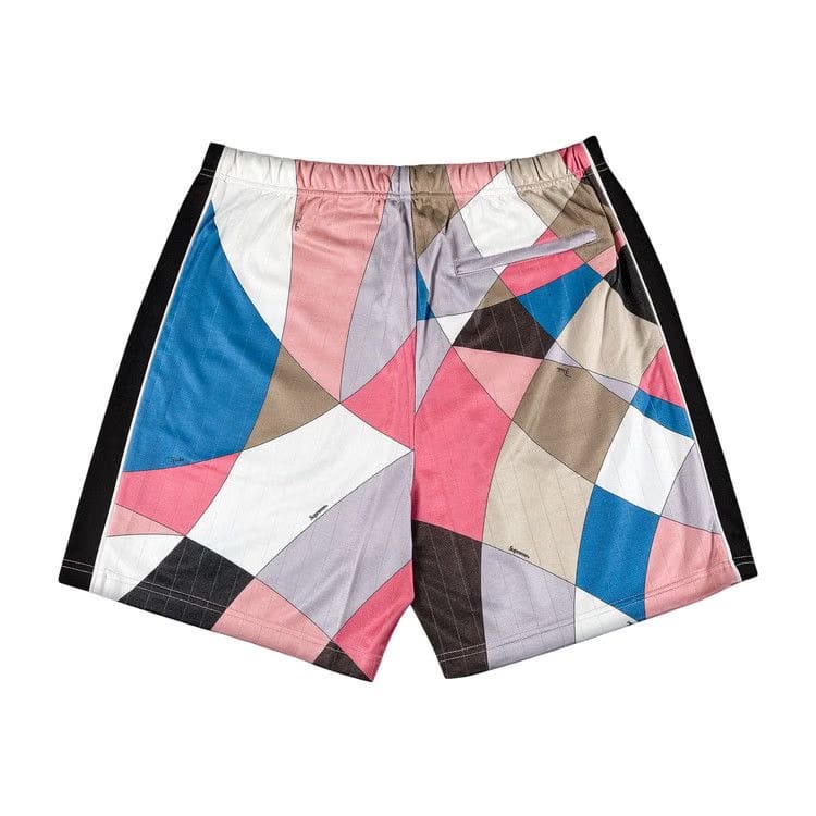 Supreme x Emilio Pucci Soccer Shorts Dusty Pink